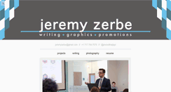 Desktop Screenshot of jeremyzerbe.com